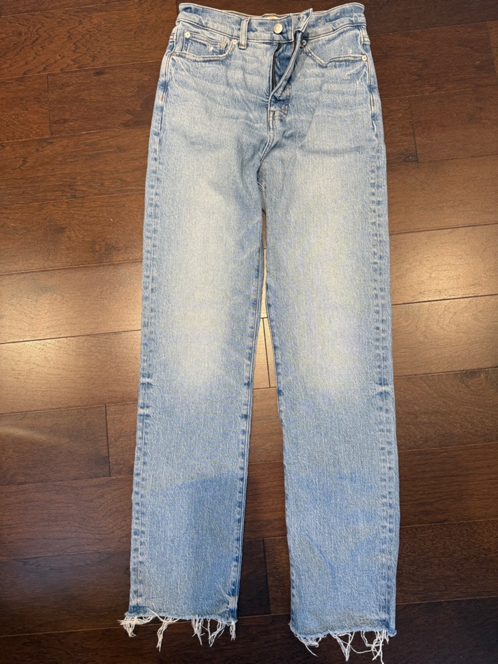 Madewell Light Blue Straight Leg Jeans